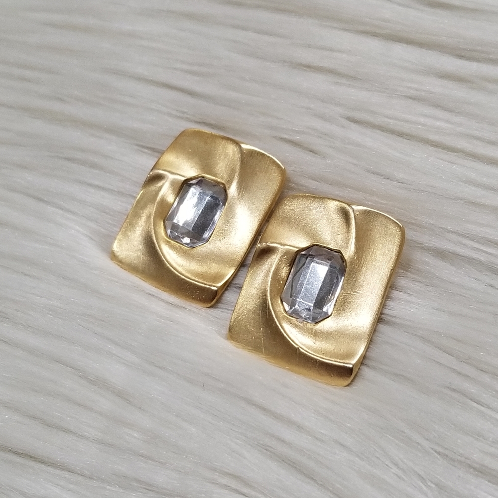 Vintage statement earrings